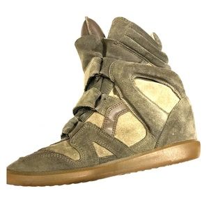 Isabel Marant Bekett Wedge Sneakers